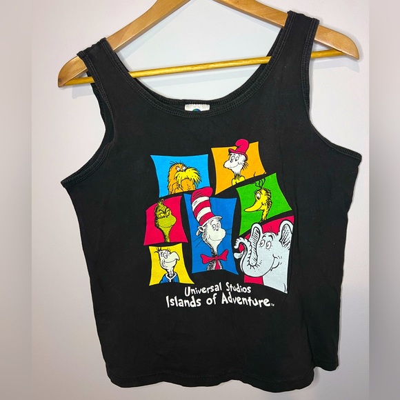 VTG 90 UNIVERSAL STUDIOS Islands of Adventure Tank
Seuss Landing Cat in the Hat - Picture 1 of 5